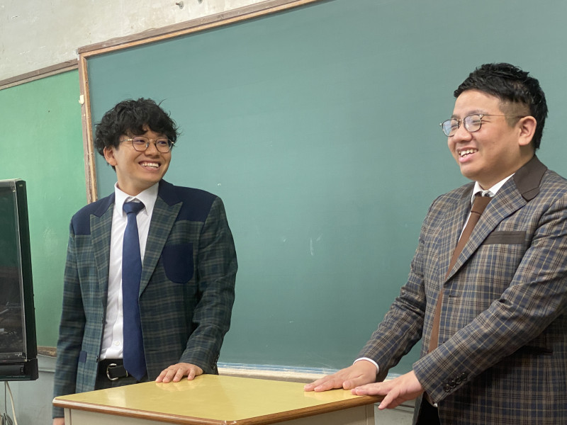 ミキが久しぶりの母校で防犯啓発動画撮影「兄ちゃん、『いかのおすし』って知ってる？」