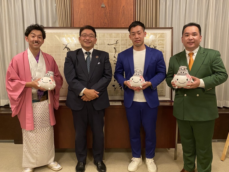 天津・木村とミルクボーイが地元・姫路市のPR動画出演! 市長が「楽しい漫才ネタ、あると思います！」