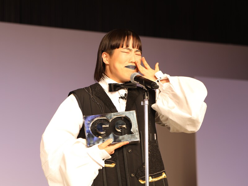ゆりやんが感極まって言葉を詰まらせて…!? 「GQ MEN OF THE YEAR」授賞式