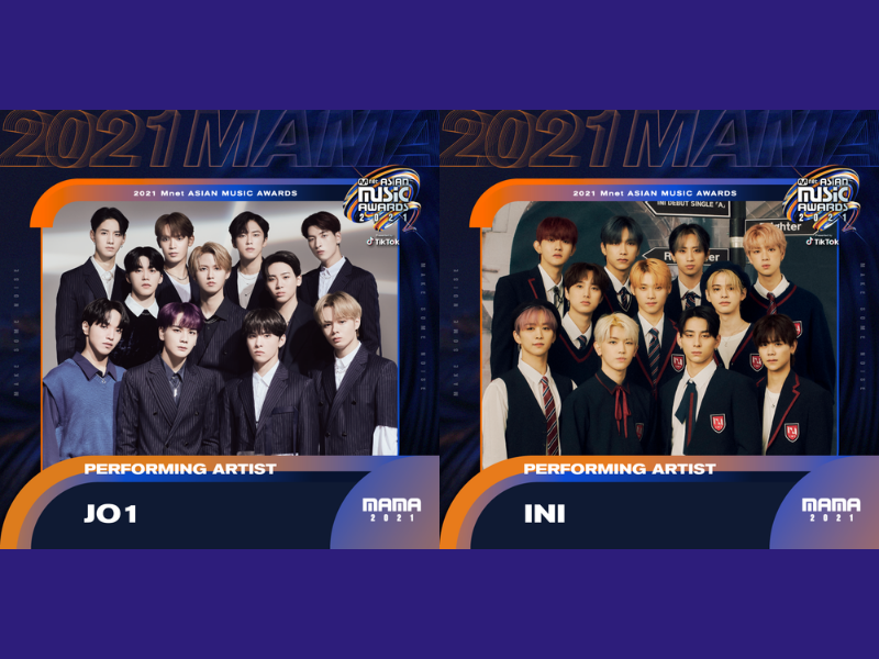 “JO1”（ジェイオーワン）、“INI”（アイエヌアイ）世界最大級のK-POP音楽授賞式でW受賞!