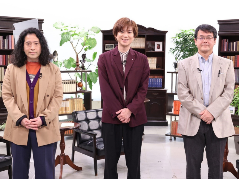 又吉直樹と加藤シゲアキがMCを務める『タイプライターズ～物書きの世界～』に作家・海堂尊が登場