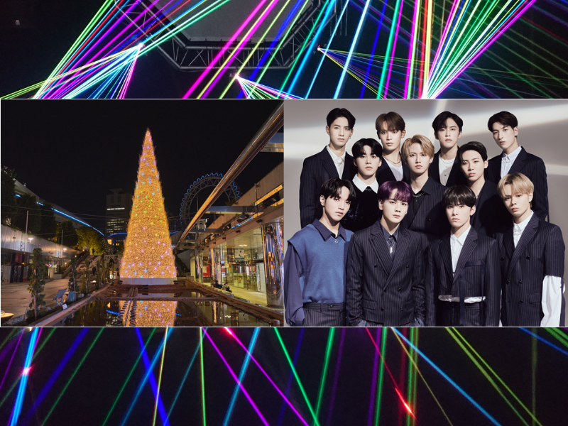 「JO1 EXHIBITION in Gallery AaMo」開催記念! ウィンターイルミネーション実施!