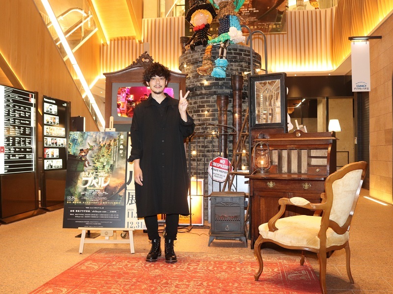 映画『プペル』が渋谷の街に! キンコン西野、公開直前の企画展に「ここでしか見られない予告編」