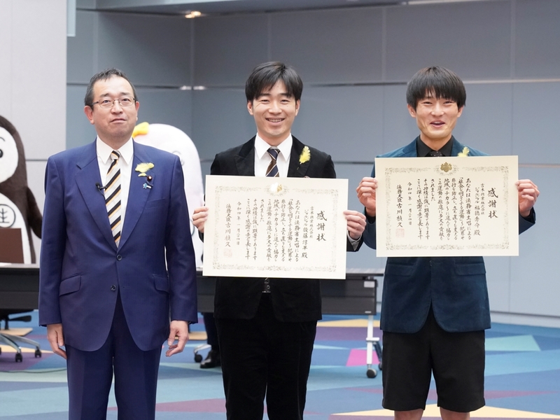 ジャルジャルが「保護司」にヘッドハント!? 法務省との面白コラボ動画で感謝状