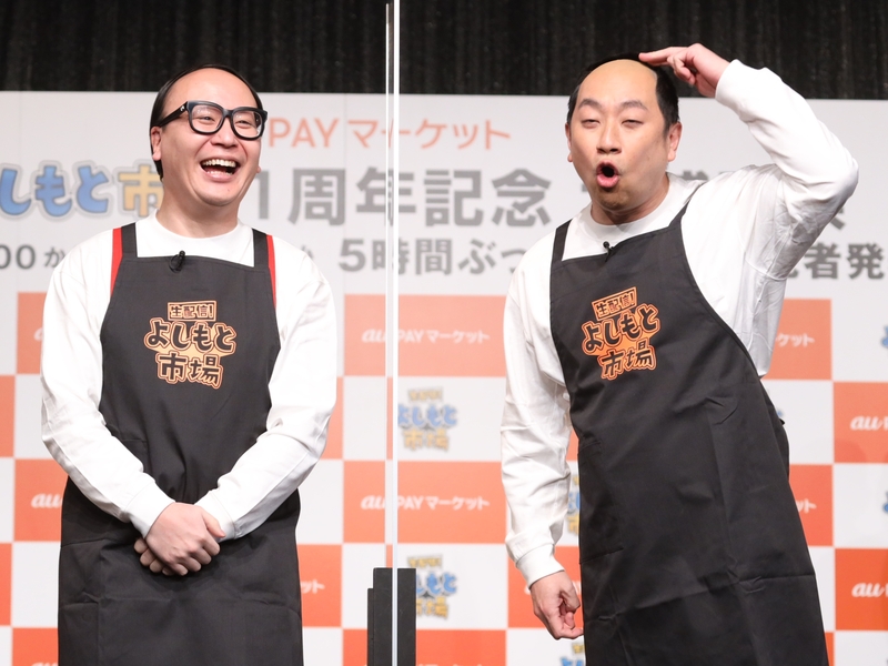 額を剃り上げたレイザーラモンRGがハゲネタを連発し…吉本が5時間ぶっ通しライブコマース特番