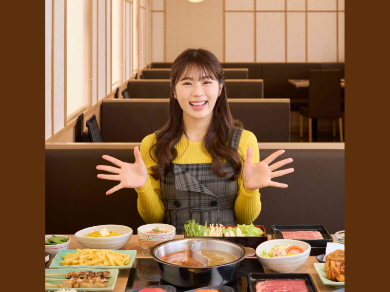 NMB48 渋谷凪咲が和食さと初代アンバサダーに就任!