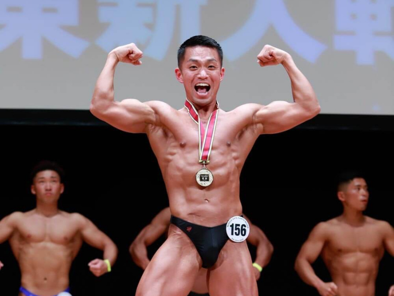 バビロン・ノリ、MUSCLE GATE関東新人戦ボディビル65kg以下級優勝!「吉本に1人はボディビルダーが必要」