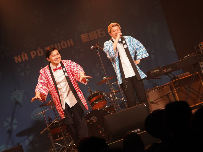 台湾住みます芸人 漫才ボンボンが台湾最大級の国際的ロックフェス『メガポートフェスティバル2022』に出演