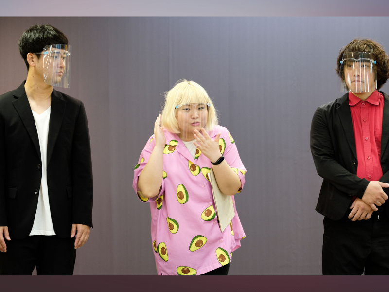 「島ぜんぶでおーきな祭」開催目前! よしもと沖縄花月「劇団アラマンダ」の面白くて ためになる手話ショートコメディ&勉強会を開催!