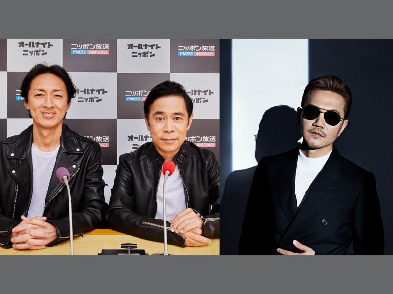 『ナインティナインのオールナイトニッポン』ゲストにEXILE ATSUSHIが生登場! 4月28日25時～生放送!