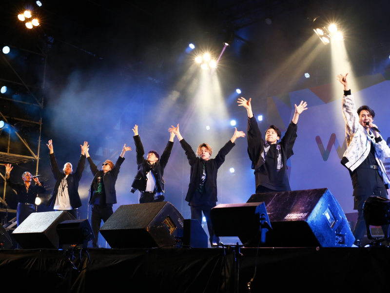 「Warai Mirai Fes 2022」2日目はEXPO JAM! 写真で振り返る出演アーティスト