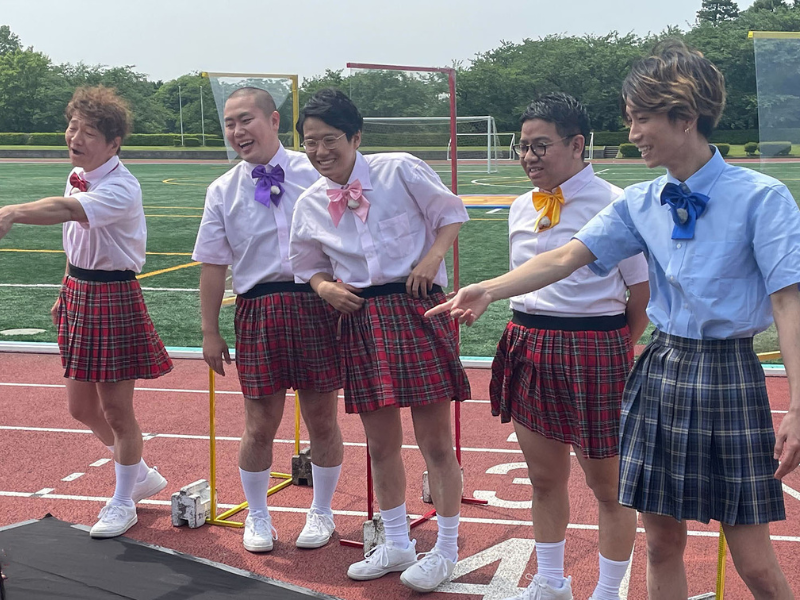 ミキ、ティモンディ高岸らが「ミニスカート陸上2022夏」に参戦! 史上初の団体戦でミラクル連発!『くりぃむナンタラ』