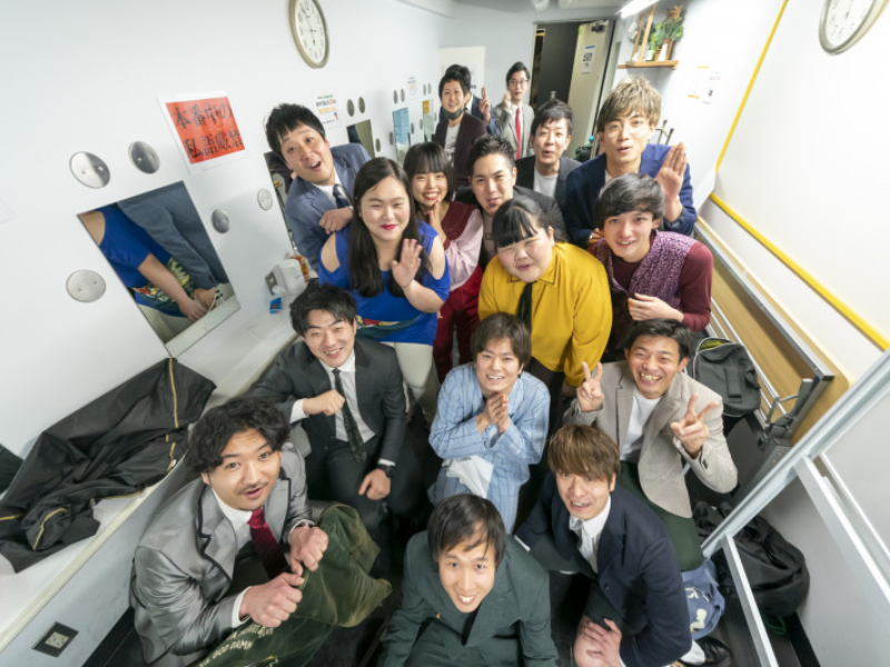 ネイチャーバーガーが、ぼる塾・バニラボックスら神保町マンゲキ生配信の舞台裏を現場レポ! 楽屋を直撃取材