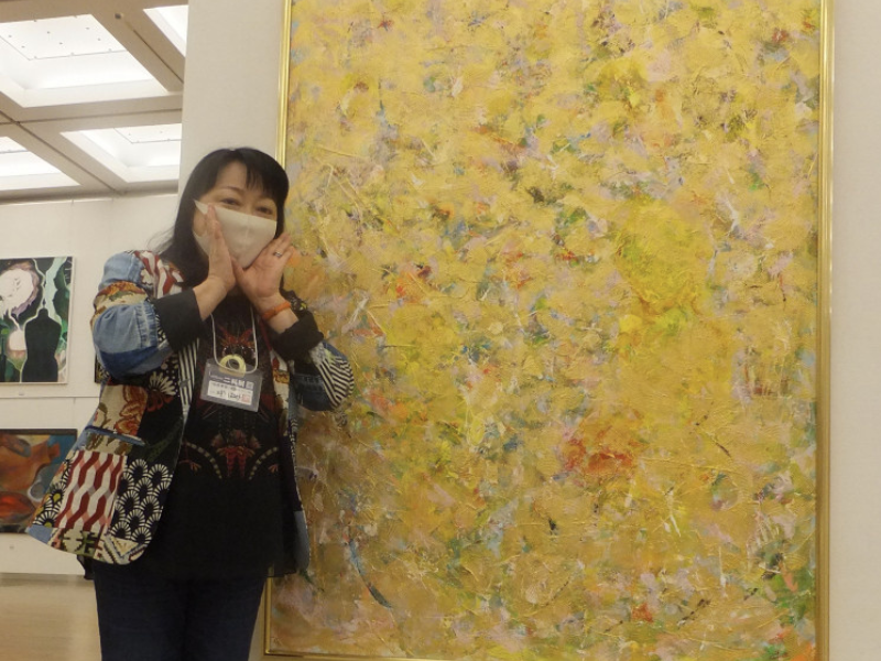 エド・はるみ、「第105回記念 二科展」で絵画部入選!