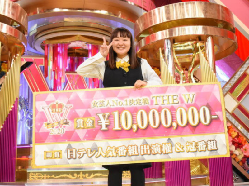 『THE W』優勝は吉住！ 独特なひとりコントで「やっと自分のネタが認めてもらえた」