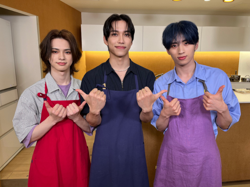 INIの松田迅、池﨑理人、許豊凡が炊飯器で作るアレンジグルメに挑戦!『よるのブランチ』