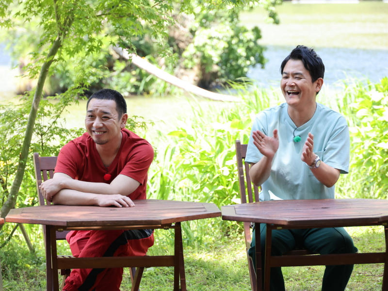 華大、千鳥、かまいたちが本田姉妹のためにアウトドア飯を披露!『火曜は全力！華大さんと千鳥くん』