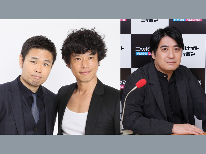 品川庄司が『佐久間宣行のオールナイトニッポン0(ZERO)』に登場! 果たして品川は佐久間にハマるのか!?