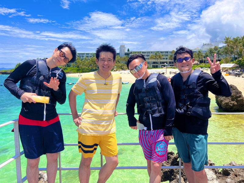 華大千鳥＆かまいたちが一致団結! 極上ご褒美をかけて沖縄の海上でさまざまな競技に挑戦!「何歳までテレビ出る？」など本音トークも!