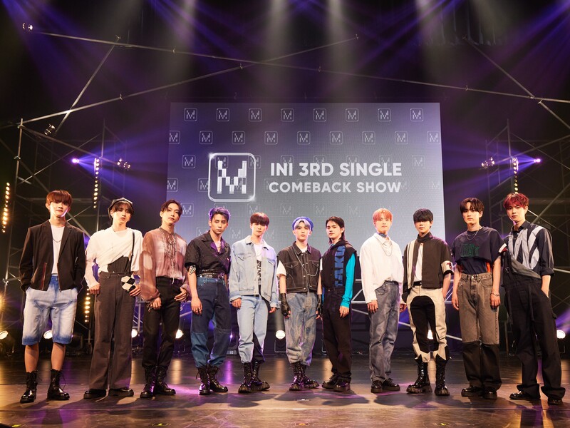 INI、アリーナツアー＆新冠バラエティにファン大興奮! 3RDシングル発売記念イベントでサプライズ発表