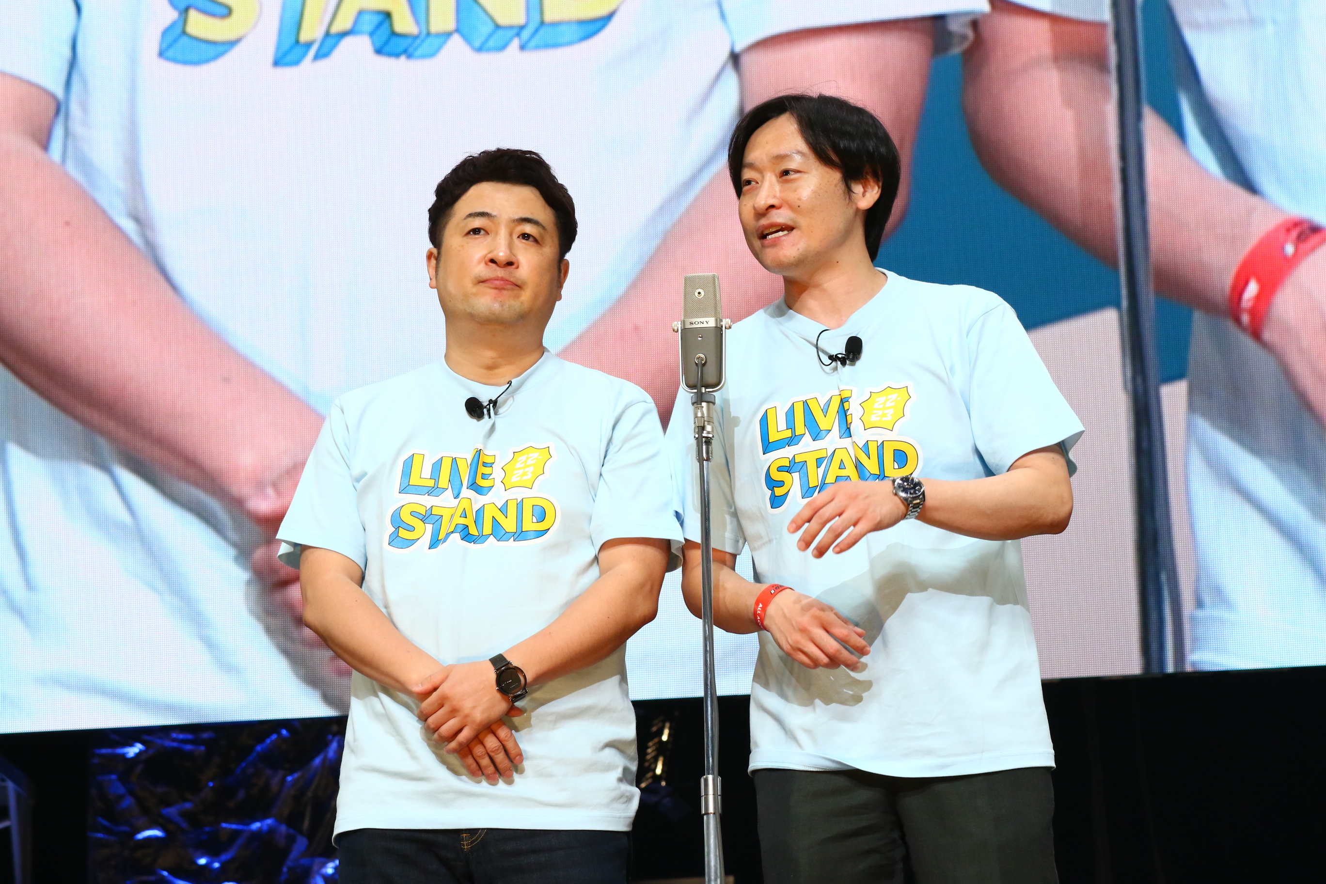 トレンディエンジェル たかしのカラオケの十八番は Laugh Laugh Laugh Live Stand ネタ Osaka Day Two Fany Magazine