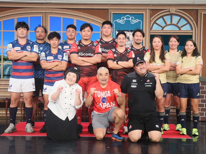 現役選手登場の「ラグビー新喜劇」でまさかの新ギャグ誕生? 「セカンドキャリアが決まりました…」