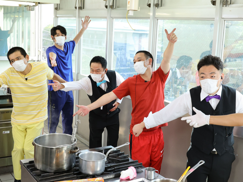 『火曜は全力！華大さんと千鳥くん』料理6連単企画に中村倫也が登場! 芸人たちがおいしいうどん料理にチャレンジ!