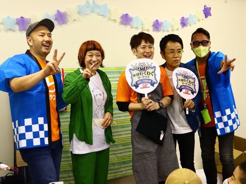 芸人×スタートアップ企業の名前が合体した「レスタスパン」とは…マッチング企画でお祭りイベント大盛況