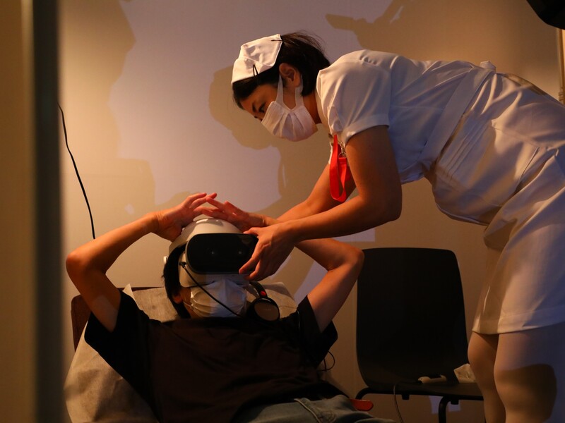 ナースが“エロアホグロい”VR作品を堪能してお笑いの未来を感じました! 【京都国際映画祭】