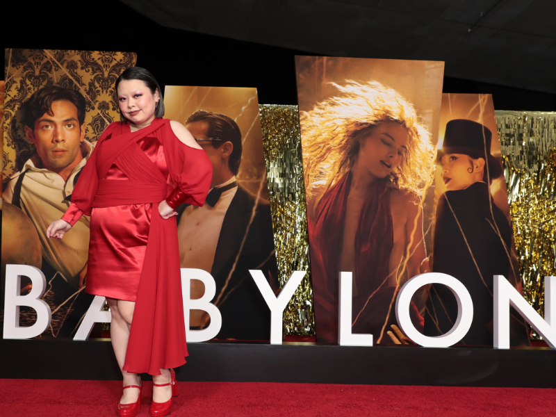 渡辺直美がブラッド・ピット出演映画『BABYLON』ワールドプレミアのレッドカーペットに登場!