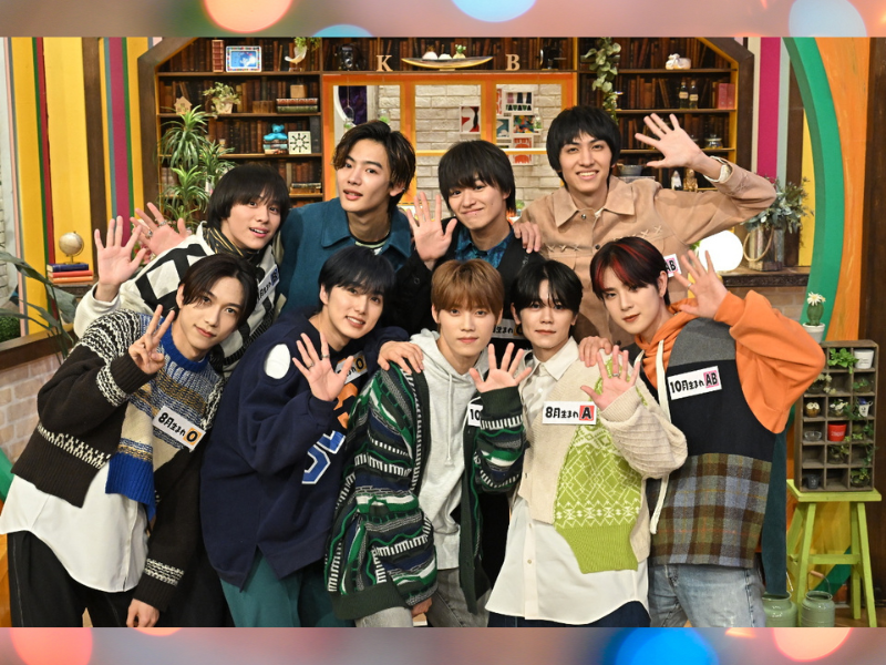 INI、8LOOMらイケメン勢揃い!『よるのブランチ』2023年運勢ランキングを大発表!