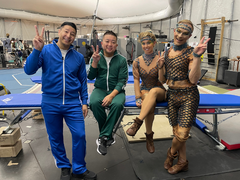 チョコプラが体を張って空中ブランコに挑戦!?『アレグリア-新たなる光-の裏側全部見せちゃいますSP』1月28日放送!