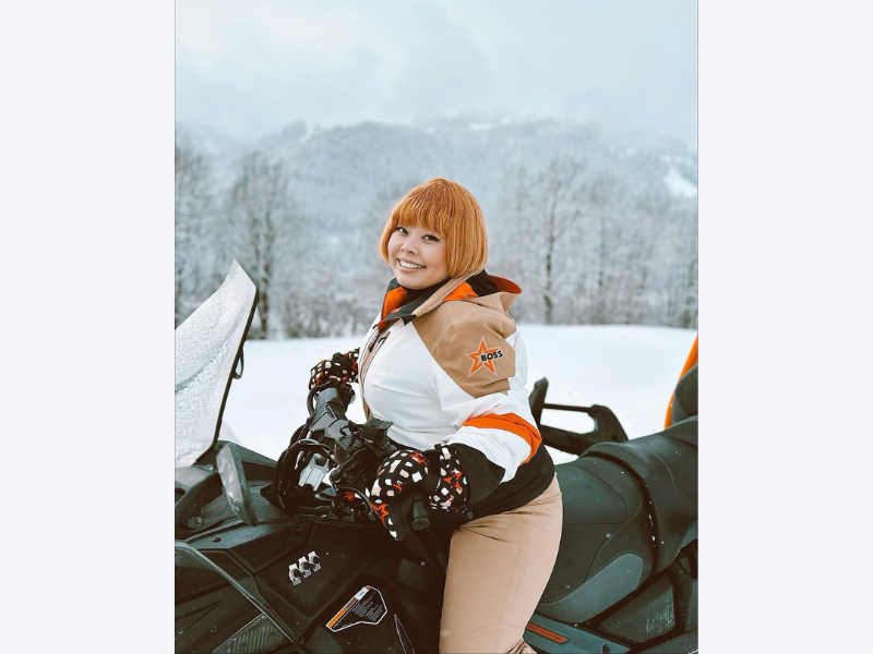 渡辺直美「人生初のオーストリア、アルプス山脈でスキー体験!!」Instagramで写真公開!