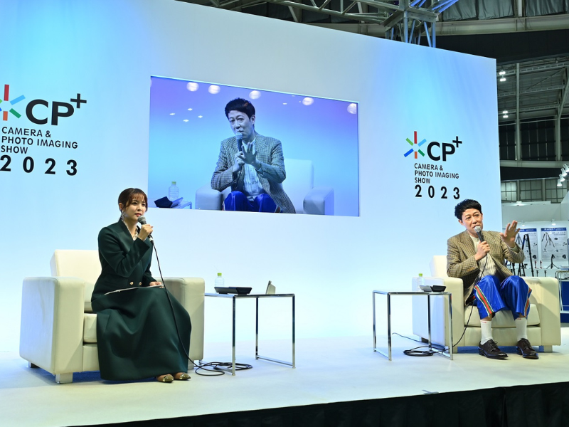 「小籔、カメラを語る！」カメラ大好き芸人・小籔千豊がカメラへの愛を熱弁! 『CP⁺2023』が開幕!