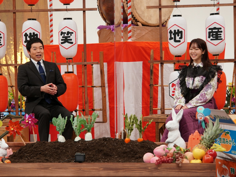 今田耕司も“ケーキに海苔を巻いて食べる”に爆笑!『地産地笑まんざい』2月19日放送!