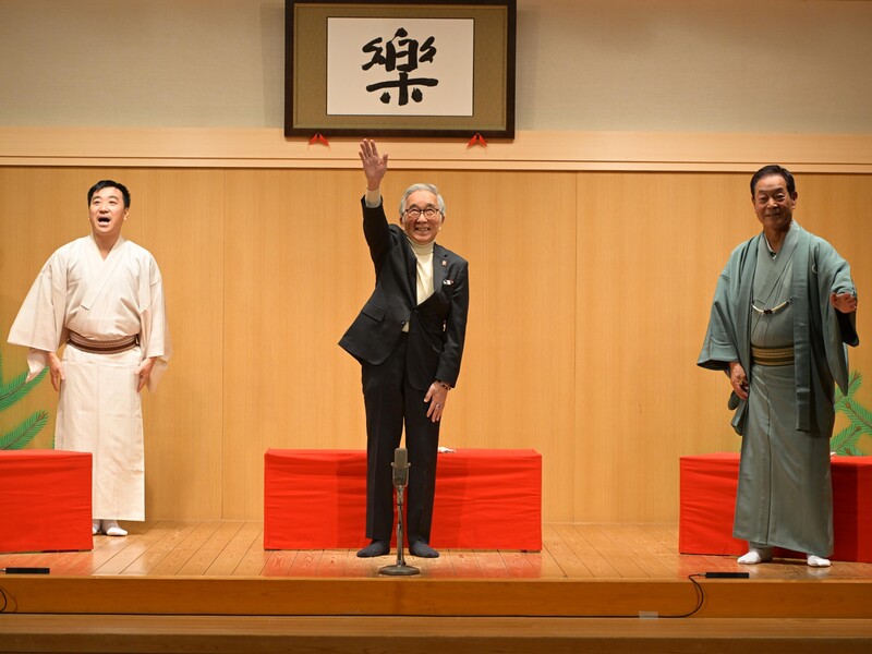 “御年91歳”大村崑が月亭八方の舞台に登場! 昭和のテレビやあのCMのウラ話暴露!?