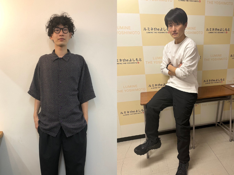 同期でも真逆のふたり! もりやすバンバンビガロとジャルジャル福徳!「ガチガチの鉄板か遊ぶか」【ルミネ通信vol.84】