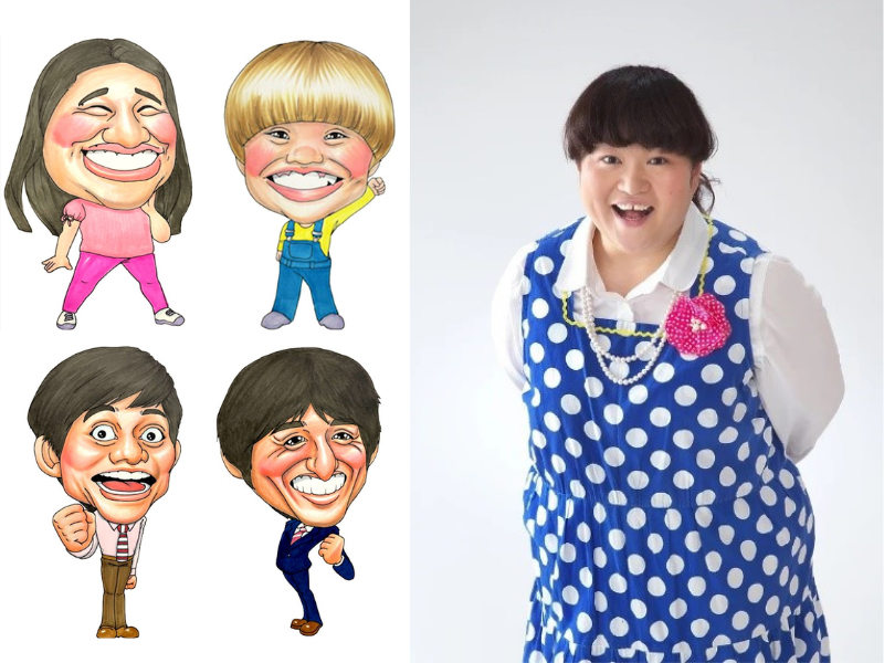 吉本興業の上村愛（かみむらあい）が百貨店の中の水族館で個性溢れる世界に一つだけの『似顔絵』を描くイベント開催!