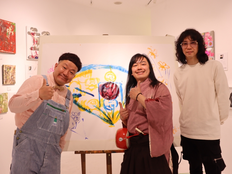芸歴30周年のアート芸人たいぞうが記念展「久しぶりに新喜劇のノリでいった！」