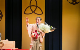 桂文枝が淀川区オリジナル落語を披露! span!や職人と「参地直笑祭 in 淀川区」を盛り上げる