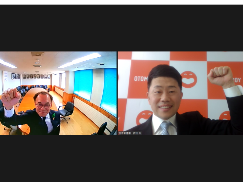 吉本新喜劇新座長・吉田裕が北海道下川町を表敬「今度は座長として新喜劇を持って行きたい」