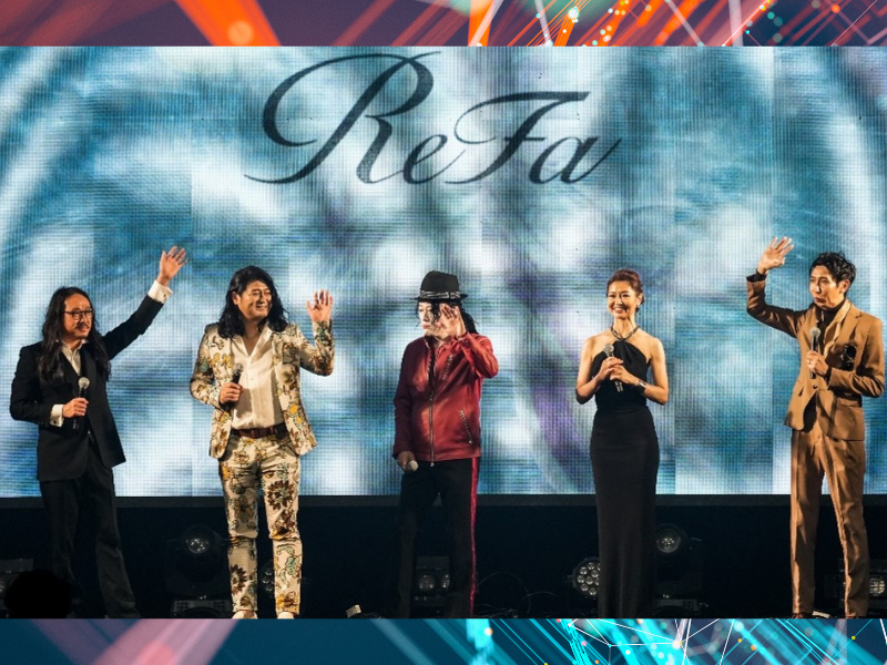 ♡さゆり、笑い飯・西田らが海外セレブ風に変身!『御堂筋ビューティーコレクション2023』