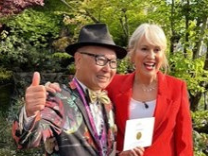 庭園デザイナー石原和幸が快挙達成! 「チェルシーフワラーショー2023」にて通算１２個目の「ゴールドメダル」を受賞