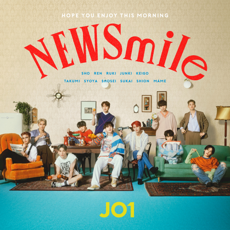 JO1 ニューシングル「NEWSmile」7月24日リリース決定＆「JO1 MART」が