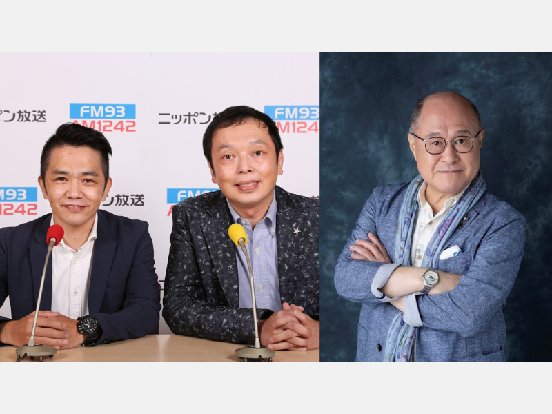 『中川家 ザ・ラジオショー』に俳優界の中川家ファン 角野卓造が登場! 6月16日生放送!