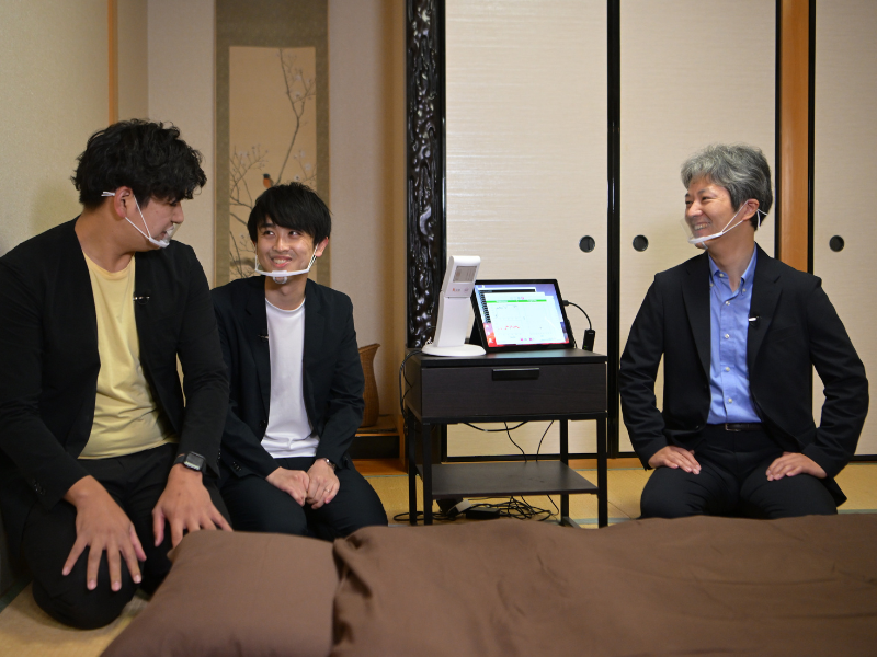 からし蓮根が睡眠領域のスタートアップを取材! 伊織が体験中に爆睡で…【教えてスタートアップ! マリ編】