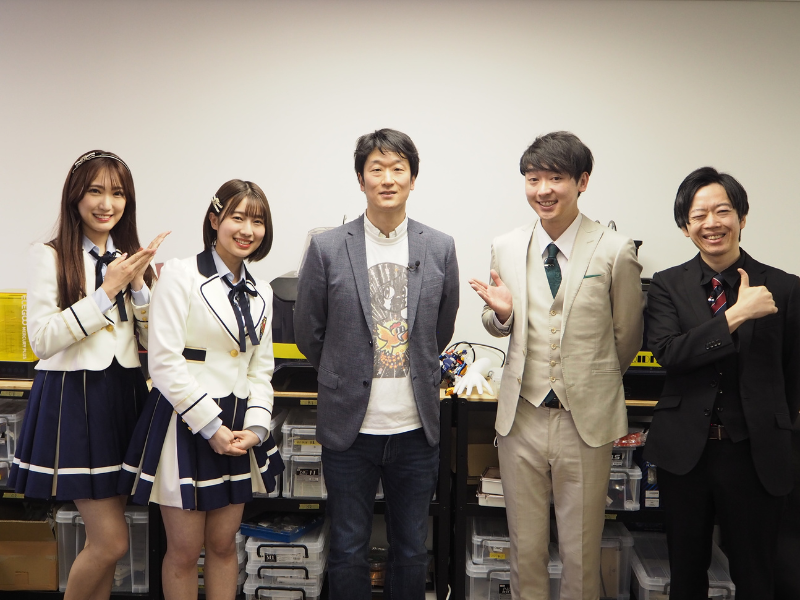 ジュリエッタと安部若菜、原かれんが“あつつめたい”機械に困惑! 藤本「こんなの初めて！」【教えてスタートアップ! 大阪ヒートクール篇】