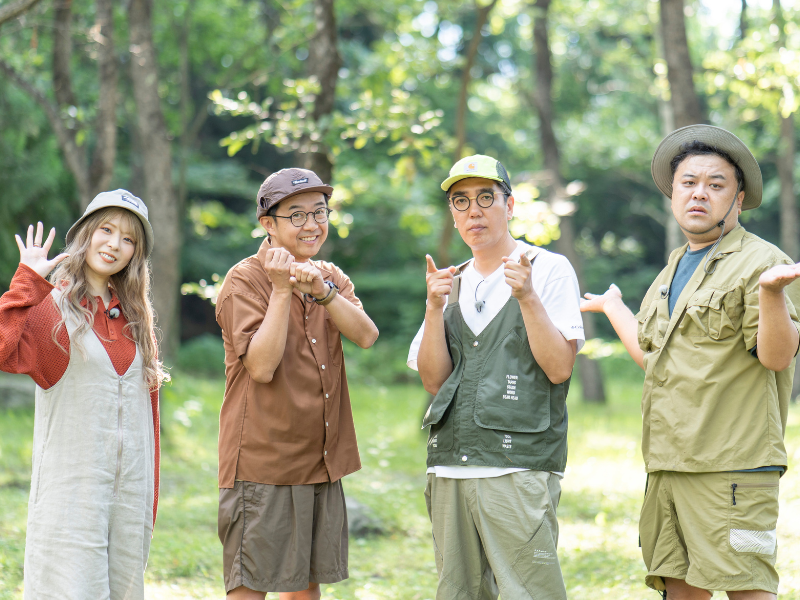 とろサーモン久保田＆人気キャンプインフルエンサー・さーやんが『おぎやはぎのハピキャン』に登場!