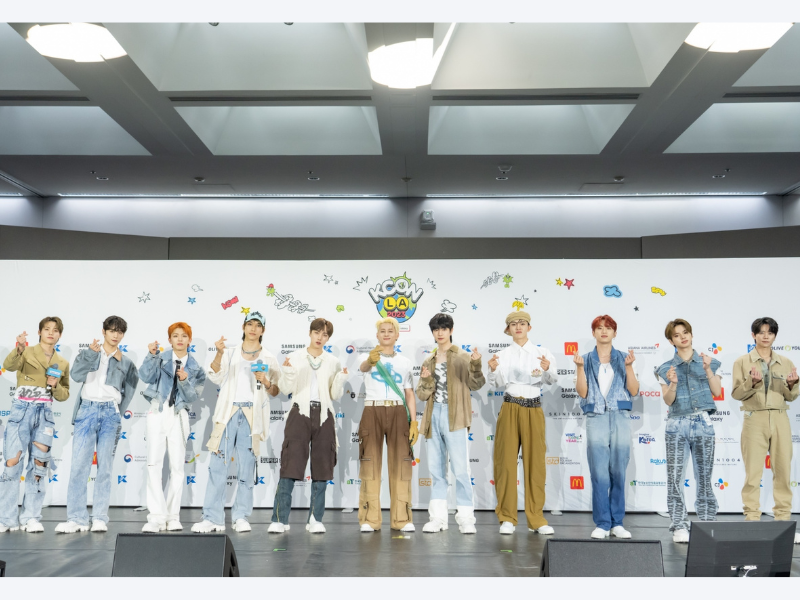 “INI” 新曲『DROP』世界初披露!「KCON LA 2023」