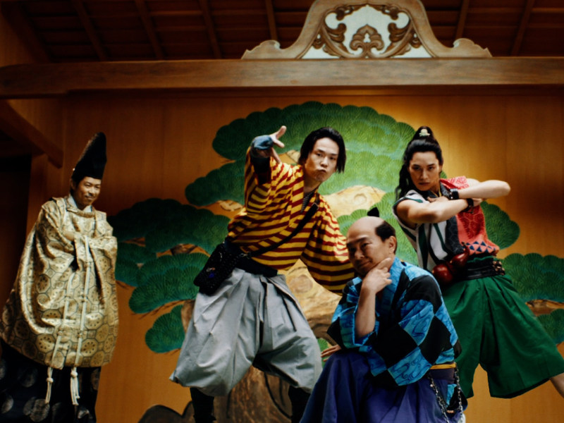 鈴木伸之＆かまいたち演じる侍ビッグ3がありえないほどキレキレすぎるダンスを初披露!?